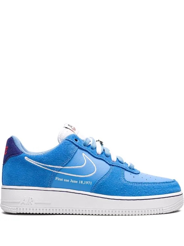 Air Force 1 Low "First Use – Blue Suede" sneakers
