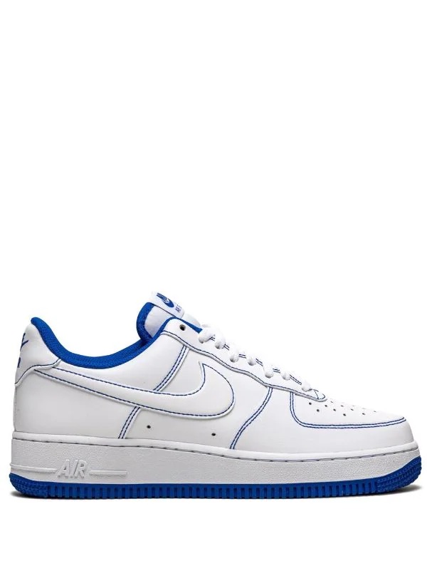 Nike Air Force 1 Low White Deep Royal Blue (GS)